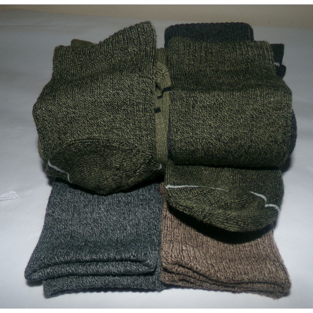 MENS NAUTICA CUSHIONED CREW SOCKS~5 PAIRS~NWT - Picture 4 of 4